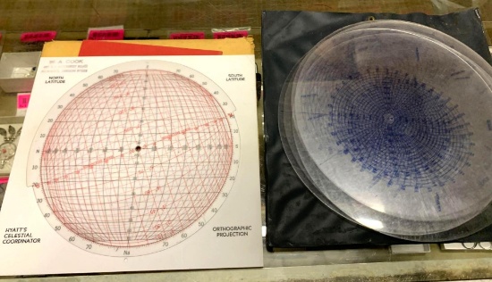 Hyatts Celestial Coordinator B Similux Star Finder and ID Systems