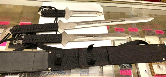3 Swords in 1 Pouch