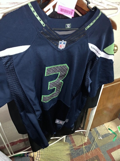 Seahawks Wilson #3 Jersey Size L