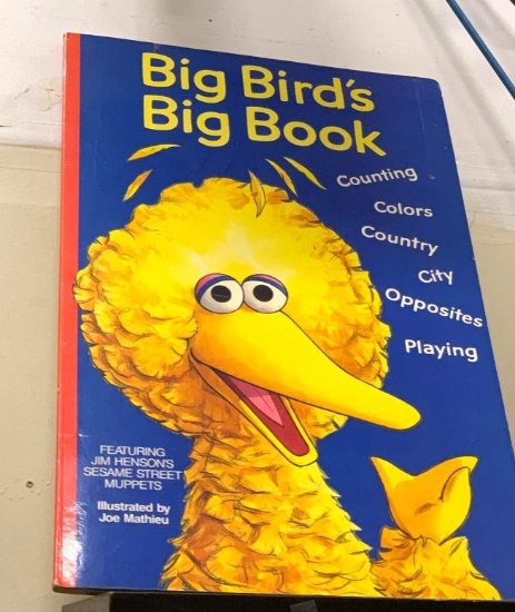 1987 Big Birds Big Book- Great shape