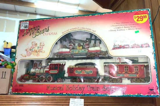 Musical Holiday Train Set