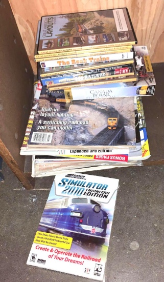 Rail Road Dvd's, Mags and PC Game