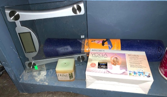 New Yoga Kit, Exercise Mat, Scale etc