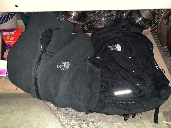 The North Face Backpack and Jacket