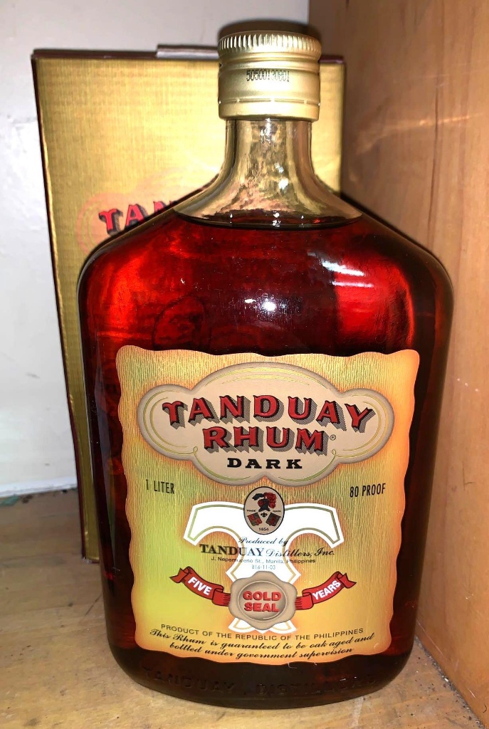 1 Liter Tanduay Rhum Dark Rum from the Philippines  Estate  Personal  Property  Online Auctions  Proxibid