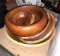 Lot of Wood Bowls