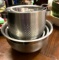4 Mixing Bowls, Strainer, Sifter etc