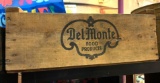 Vintage Del Monte Wood Crate