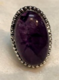 Amethyst Ring Size 8.5