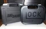 Sig Saver and Glock Ordinal Gun Cases with Foam (empty)