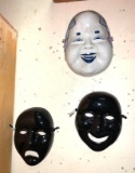 3 Theater Masks