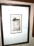 Framed Erotic Picture - Signed and Numbered