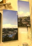 2 Pieces of Seattle Skyline on Canvas 23