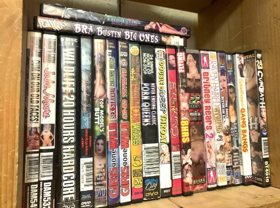 20 Adult DVD's