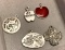 5 Sterling Silver Charms