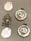 5 Sterling Silver Charms