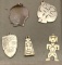 5 Sterling Silver Charms