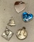 5 Sterling Silver Charms