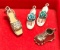 4 Sterling Silver Shoe Charms