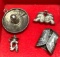 4 Sterling Silver Mexican Themed Charms
