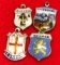 4 Sterling Silver Traveling Charms