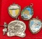 4 Sterling Silver Traveling charms