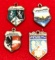 4 Sterling Silver Traveling charms
