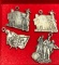 4 Sterling Silver Charms