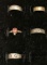 5 Sterling Silver Adjustable Rings