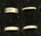 4 Sterling Silver Rings