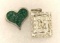 2 Sterling Silver Pendants