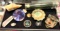 Kaleidoscope, Crystals, Polished Rocks etc