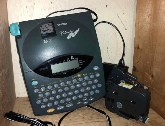 Brother P- Touch extra Label Maker with 2 cartridges