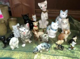 Lot of Cat Collectibles