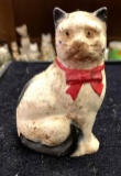 Vintage Cast Iron Cat Bank