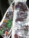 2 Sets of Temporary Tattoos (Full Sleeves)