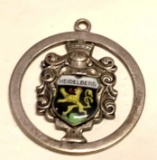 Large sterling Silver Heidelberg Pendant