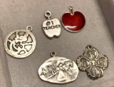 5 Sterling Silver Charms
