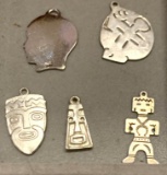5 Sterling Silver Charms