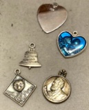 5 Sterling Silver Charms