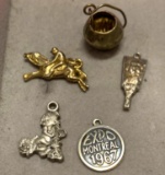 5 Sterling Silver Charms