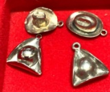 4 Sterling Silver Hat Charms