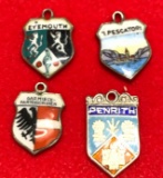 4 Sterling Silver Traveling charms