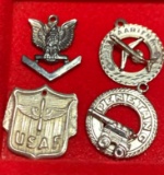 4 Sterling Silver Charms