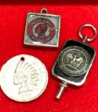 3 Sterling Silver Charms