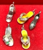5 Sterling Silver Shoe Charms