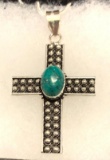 Turquoise Cross 2.6