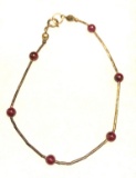 Sterling Silver Bead Bracelet