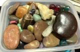 Lot of Polished Rocks, Geos and Marbles