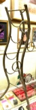 Silver Tone Wine Rack